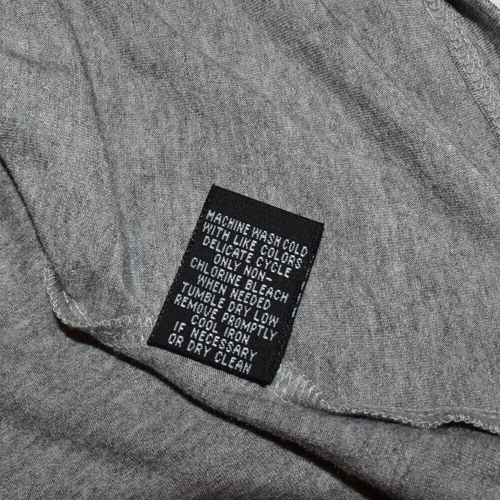 Grace Pullover High Low 3/4 Sleeve Top Gray Size 3X - Picture 9 of 9